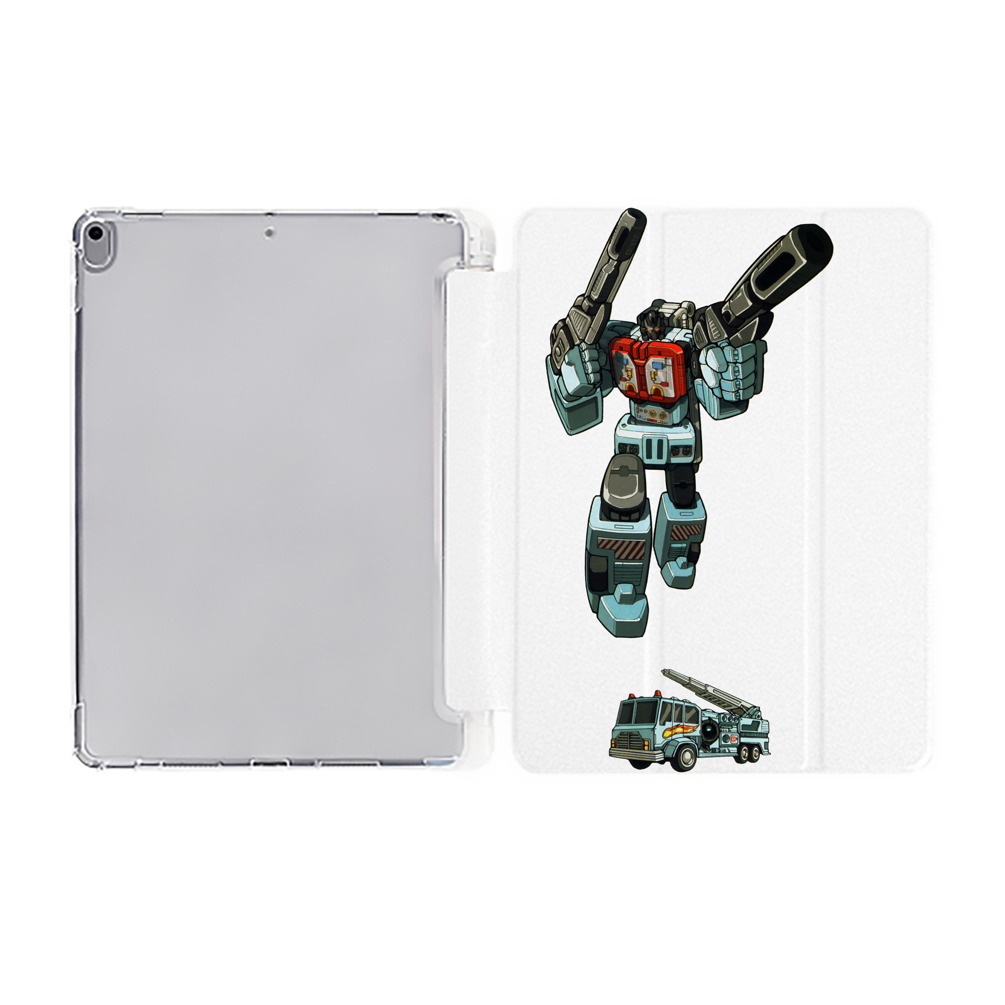 （画像用）  IPad ケース ペン収納付き 三つ折りスタンド PUレザー×シリコン 対応機種9.5/10.5/10.9インチ